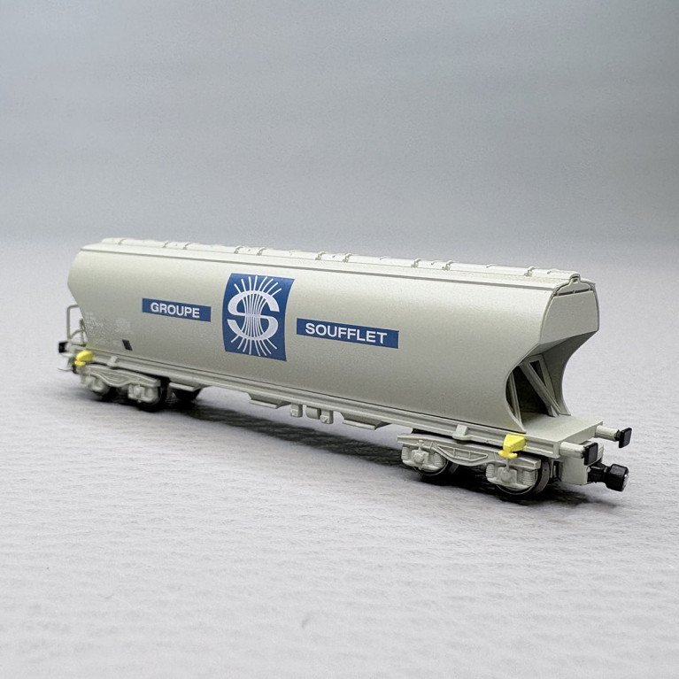 Wagon trémie céréalier, "Groupe Soufflet", SNCF - AZAR MODELS W01-SF1