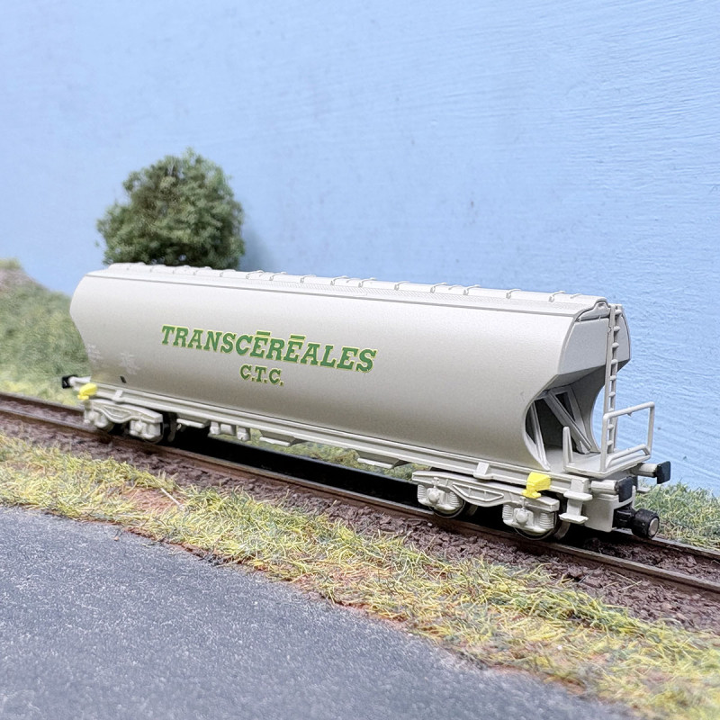 Wagon trémie céréalier, "Transcéréales", SNCF, Ep. IV et V - AZAR MODELS W01-TC1 - Z 1/220