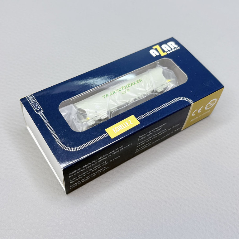 Wagon trémie céréalier, "Transcéréales", SNCF - AZAR MODELS W01-TC1