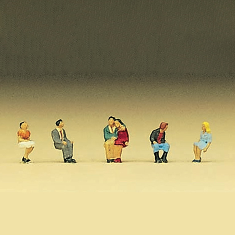 Personnes assises - PREISER 88521 - Z 1/220