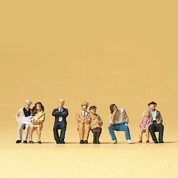 Passagers assis - PREISER 88534 - Z 1/220