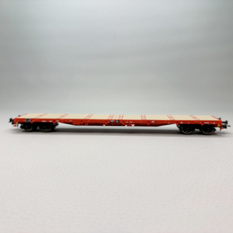 3 wagons plats à ranchers, type R, ÖBB - ROCO 6600219