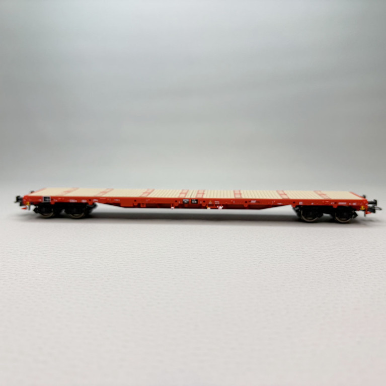 3 wagons plats à ranchers, type R, ÖBB - ROCO 6600219