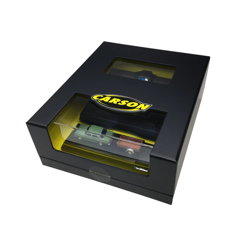 Mercedes Benz 200/8 + remorque - 1/87 - CARSON 500504169