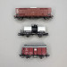 3 wagons marchandises ligne secondaire, FS - ROCO 6600229