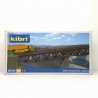 Pont droit métallique 1 voie 340mm-HO-1/87-KIBRI 39303
