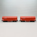 2 wagons à bâche coulissantes de type Shimmns, NACCO - ROCO 6600226