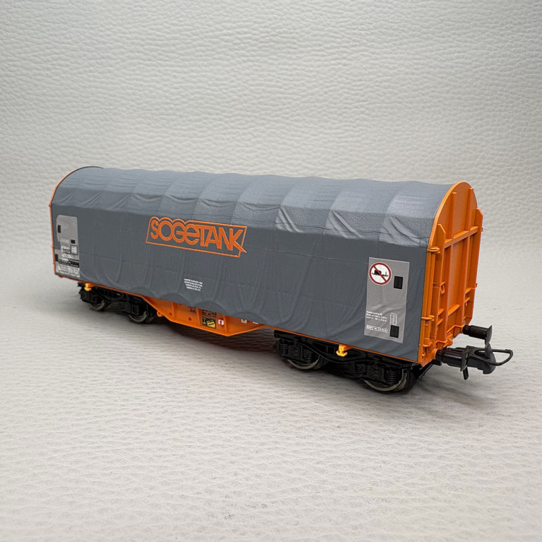 Wagon à bâche coulissantes de type Shimmns, SOGETANK - ROCO 6600133