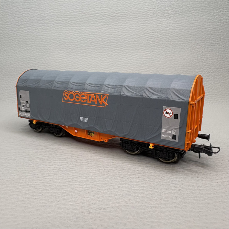 Wagon à bâche coulissantes de type Shimmns, SOGETANK - ROCO 6600133
