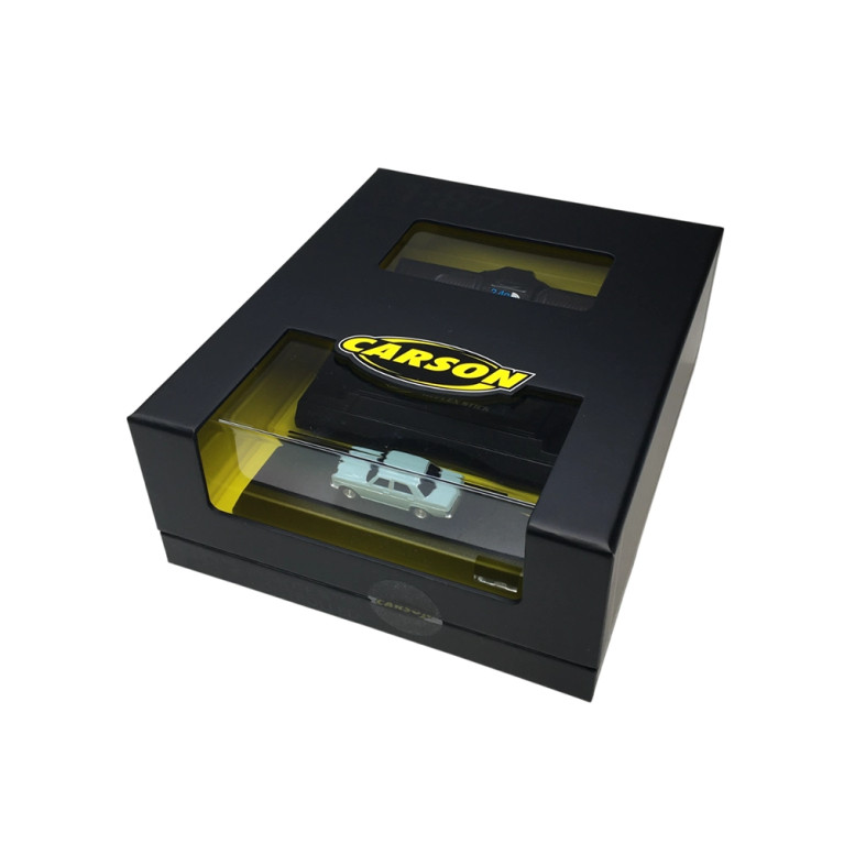 Mercedes Benz 200/8 bleu - 1/87 - CARSON 500504170