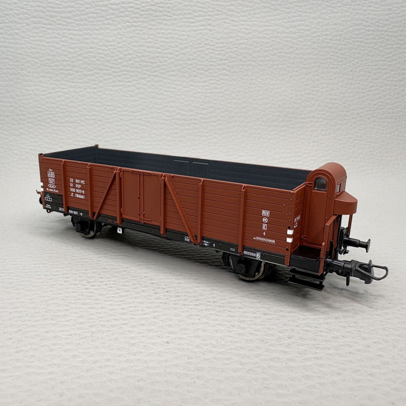 Wagon tombereau avec guérite, type E (Wddoh), PKP - ROCO 6600217