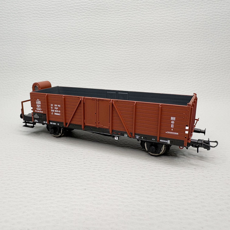 Wagon tombereau avec guérite, type E (Wddoh), PKP - ROCO 6600217