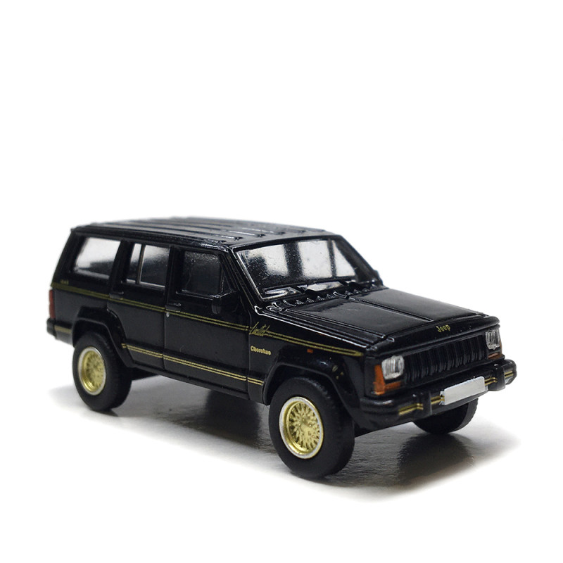 Jeep, Cherokee XJ, noire, 1984 - PCX 870728 - HO 1/87