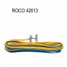 Câble d'alimentation par éclisses soudées code 83 -HO-1/87-ROCO 42613