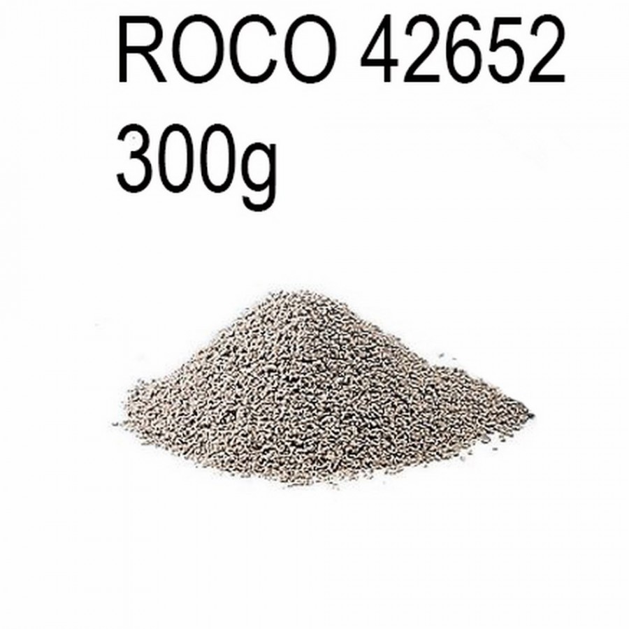 Ballast gris 0.5 à 1.5mm 300g  -HO-1/87-ROCO 42652