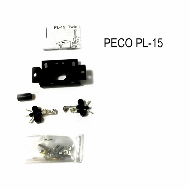 Contacteur double fin de course pour moteur d'aiguillage-HO-1/87-PECO PL-15