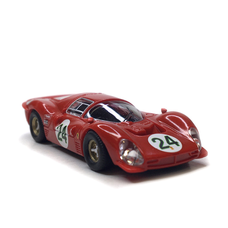 Ferrari 330, P4 Spider, n°24, 24H de Daytona, 1967, Mike Parkes, Ludovico Scarfiotti - BREKINA 22904 - HO 1/87