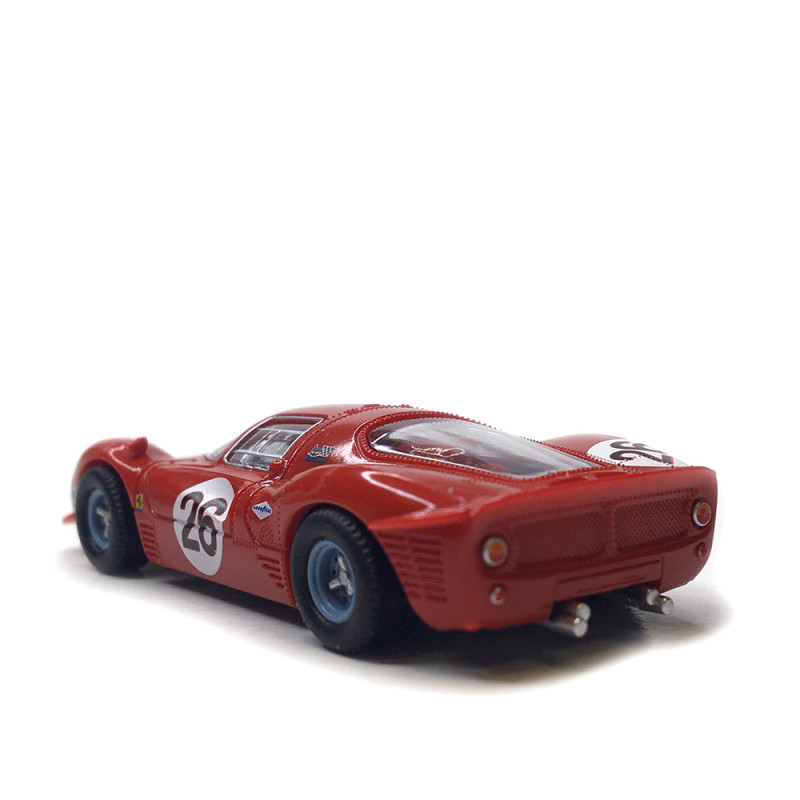 Ferrari 330, P4 Spider, n°26, 24H de Daytona, 1967, Pedro Rodriguez de la Vega, Jean Guichet - BREKINA 22905 - HO 1/87