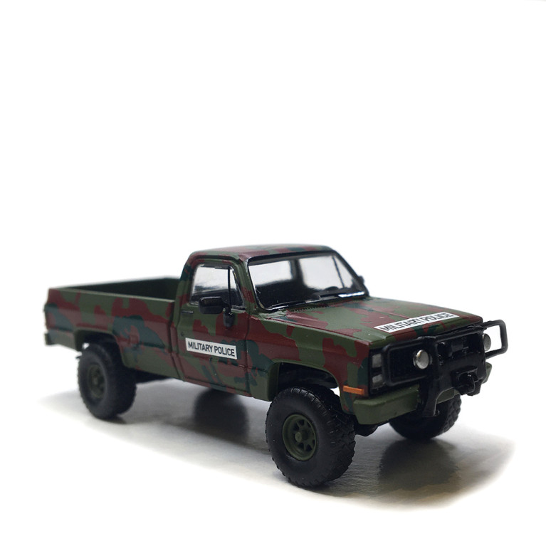 Chevrolet C10, military Police, 1982 - BREKINA 19691- HO 1/87