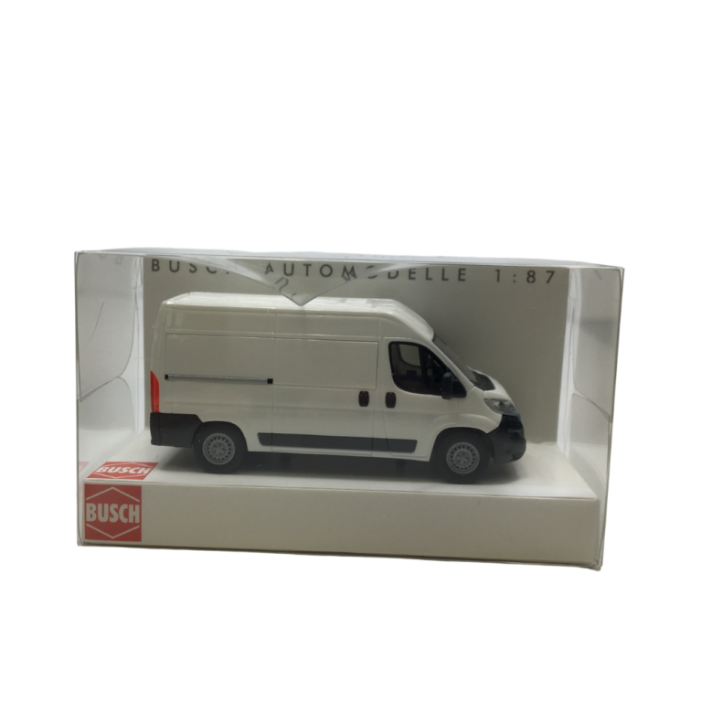 Fiat Ducato, blanc, 2011 - BUSCH 54600 - HO 1/87