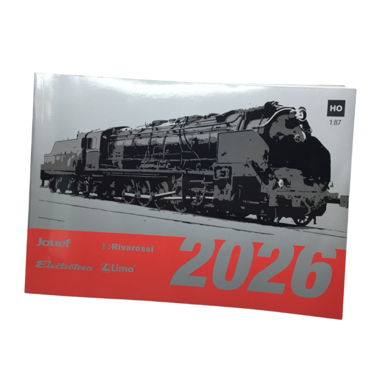 Catalogue Hornby 2026, 115 page, Anglais/Allemand/Français/Espagnol/Italien - Jouef, Rivarossi, Electrotren, Lima HP2026HO