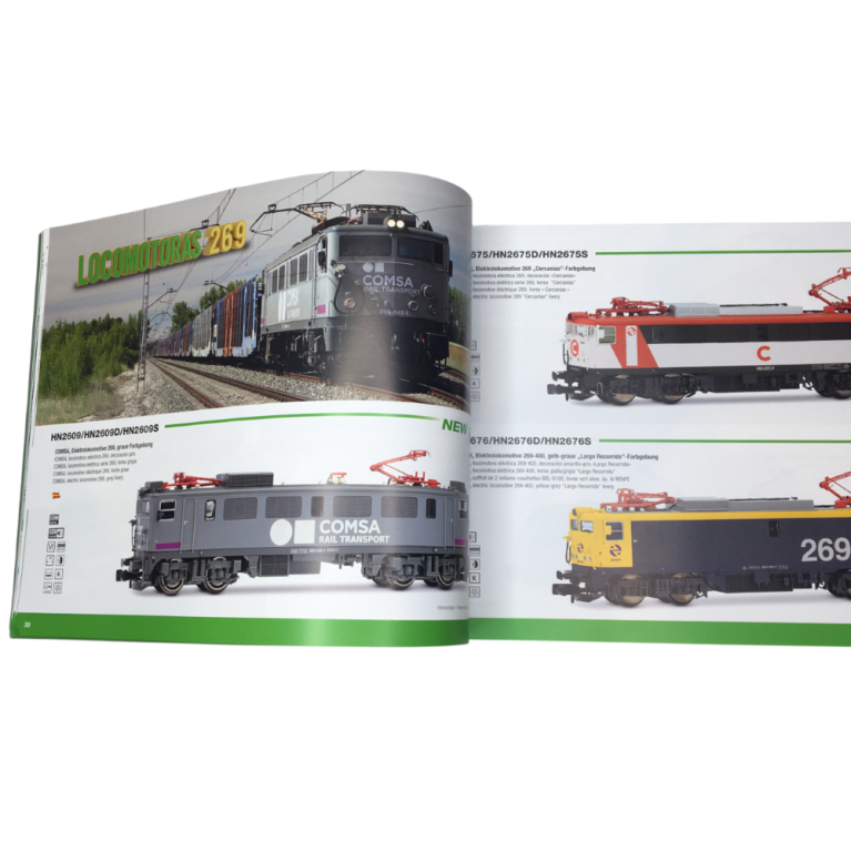 Catalogue Hornby 2026, 132 pages, Anglais/Allemand/Français/Espagnol/Italien - Jouef, Arnold - HP2026NTT