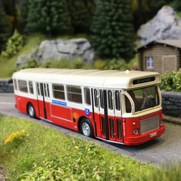 Autobus Saviem SC10, 0-4-4, Grenoble, SGTE ligne 15 - SAI 4380 - HO 1/87