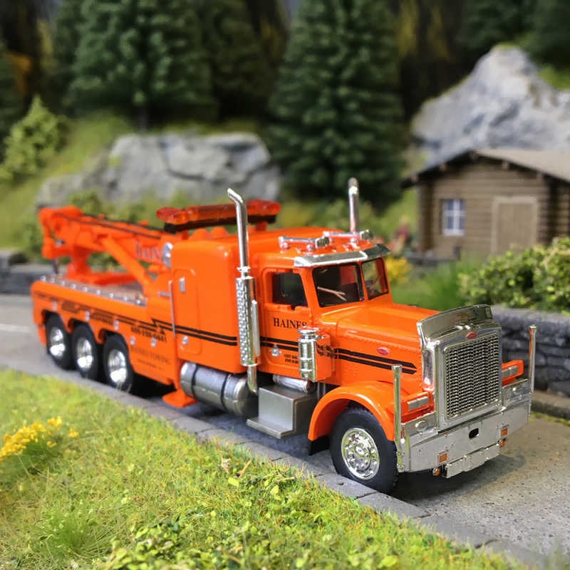 Camion, Peterbilt 359, dépanneuse, Haines, 1973 - BREKINA 86282 - HO 1/87