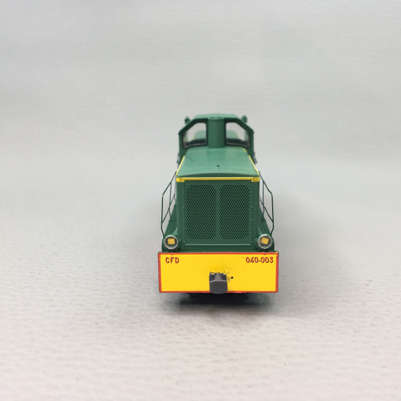 Locomotive diesel BB 400 du CFD Vivarais, n°040-003, Ep. III - REE MODELES VM-022 - H0m, H0e