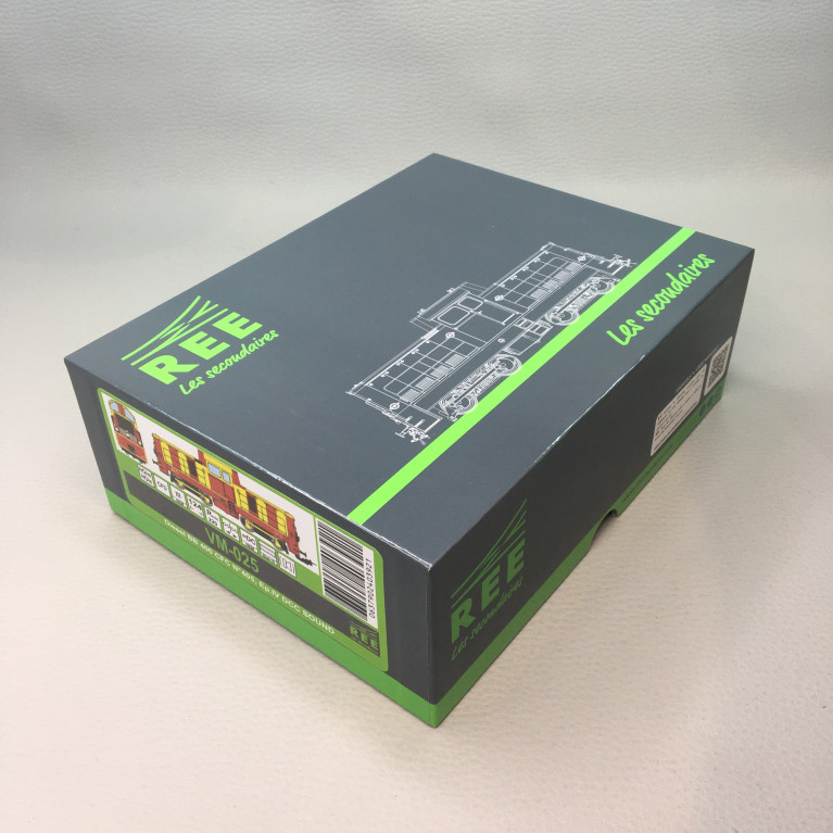 Locomotive diesel BB 400 chemin de fer de Provence, CFD, n°402, Ep. IV, digital son - REE MODELES VM-024S - H0m/H0e - 1/87