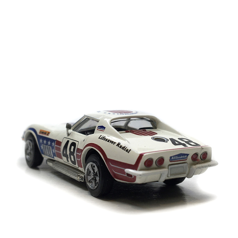 Chevrolet corvette C3 coupé, Greenwood racing, 12H de sebring, John Greenwood, Dick Smothers, 1971 - BREKINA 19985 - HO 1/87