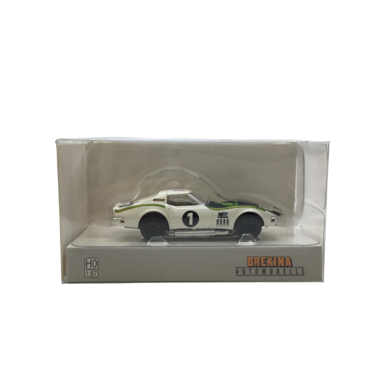 Chevrolet corvette C3 coupé, ecurie Léopard le Mans, 1970 - BREKINA 19988 - HO 1/87