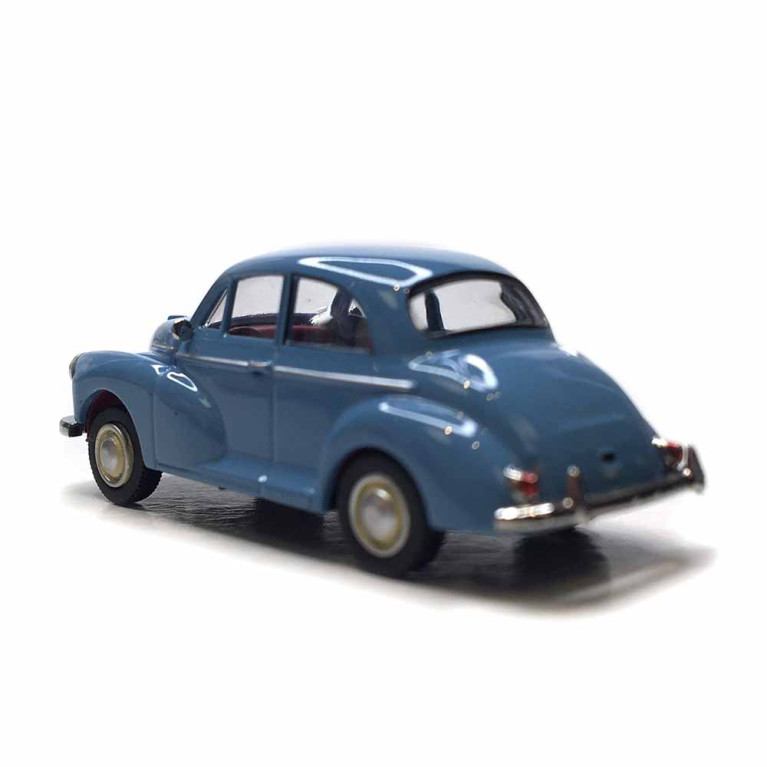 Morris Minor 1000, bleu, 1956 - BREKINA 15214 - HO 1/87