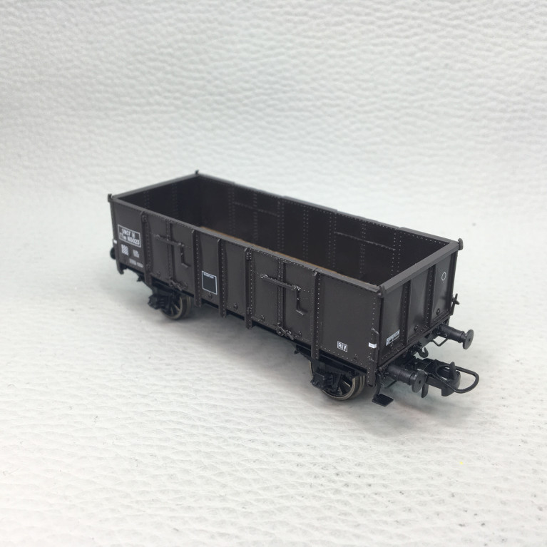Wagon tombereau Ludwigshafen caisse métallique, 165 023, SNCF, Ep. III - REE MODELES WB917 - HO 1/87