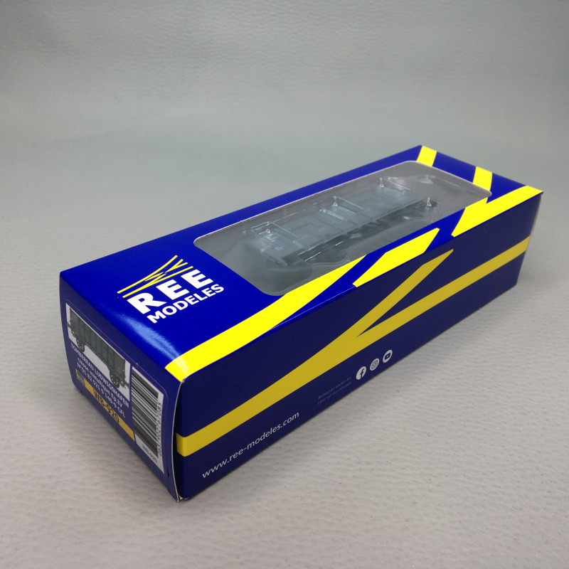 Wagon tombereau Ludwigshafen caisse métallique, 01 82 521 0 140-9, CFL, Ep. IV - REE MODELES WB920 - HO 1/87