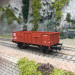 Wagon tombereau Ludwigshafen caisse métallique marron, 1160963, SNCB, Ep. III - REE MODELES WB924 - HO 1/87