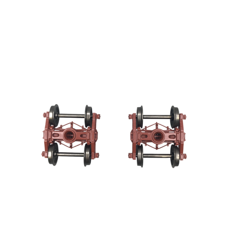 Set 2 bogies Diamond TP Bruns, Roues pleines - REE XB-109-H-02 - HO 1/87