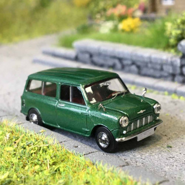 Austin Mini Countryman, vert, 1960 - BREKINA 15362 - HO 1/87