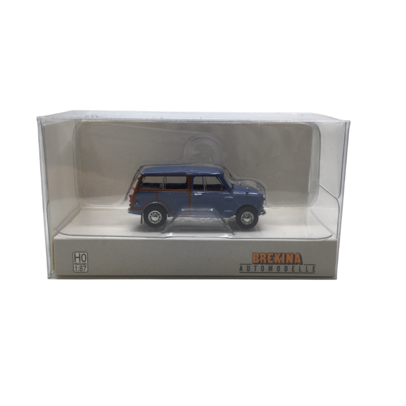 Austin Mini Countryman, bleu, 1960 - BREKINA 15363 - HO 1/87