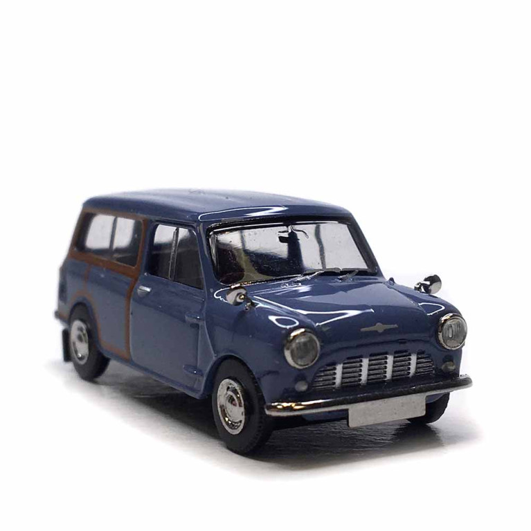 Austin Mini Countryman, bleu, 1960 - BREKINA 15363 - HO 1/87