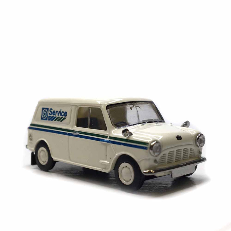 Austin Mini, van, BL Service, 1960 - BREKINA 15371 - HO 1/87
