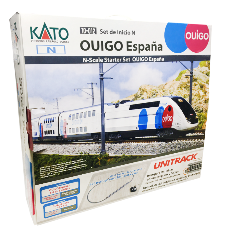 Coffret de départ, OUIGO Espagne, SNCF, Unitrack - KATO 10-012 - N 1/160