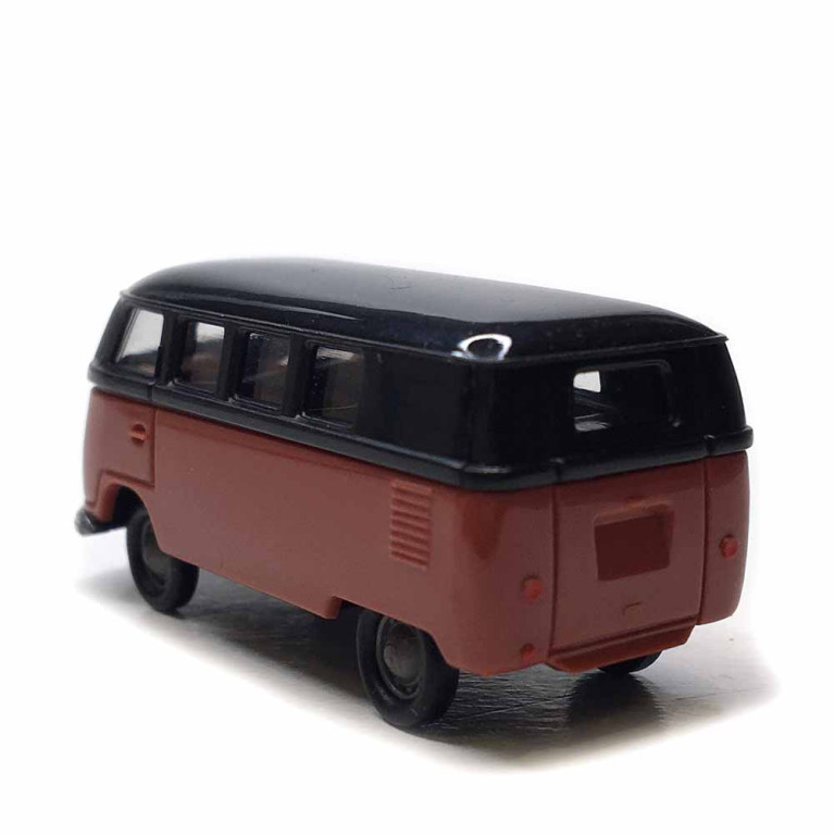 Volkswagen T1a Combi, noir, rouge, 1950 - BREKINA 31035 - HO 1/87