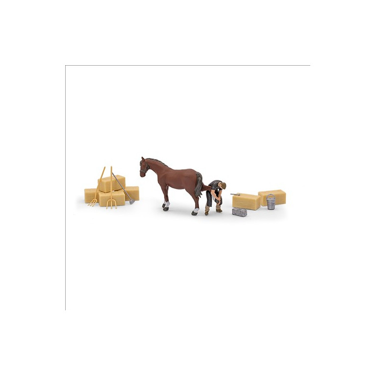 Ensemble d'actions, Maréchal-ferrant - BUSCH c- HO 1/87