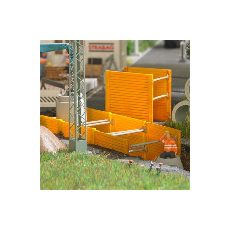 Panneau de soutènement  - BUSCH 1088 - HO 1/87