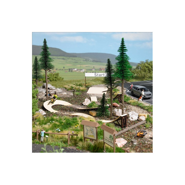 Piste cyclable - BUSCH 1837 - HO 1/87