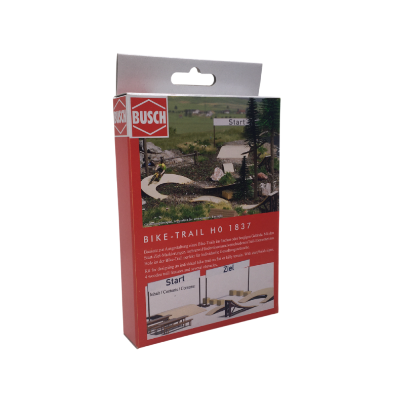 Piste cyclable - BUSCH 1837 - HO 1/87
