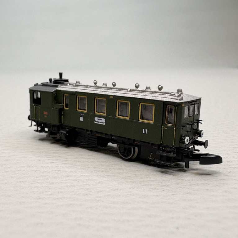 Automotrice à vapeur Kittel CidT 004, G.Bad.Sts.B. - MARKLIN 88148