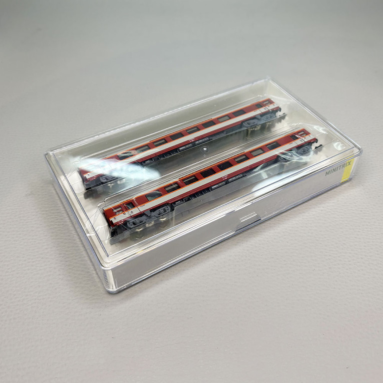 2 voitures "Grand Confort", TEE, 1CL, SNCF - MINITRIX 15691