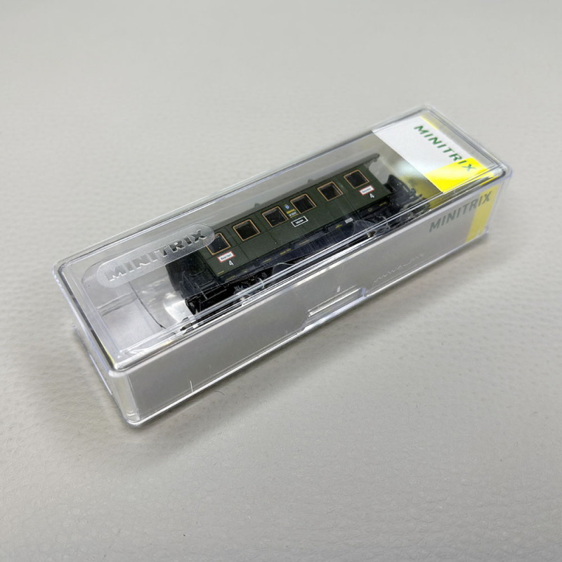 Voiture voyageurs de type Di (baie 10) 4CL, DRB GV Bay - MINITRIX 18964